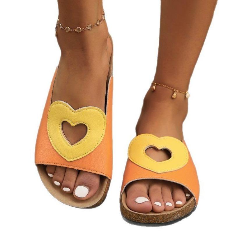Summer New Thick-soled Beach Shoes for Plus-size Slippers
