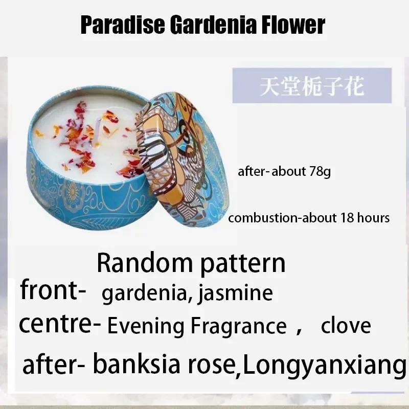 Dried flowers Scented candles DIY Get married creatively Soy candle incense companion gift A little candle for birthday present