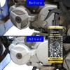 Motorcycle Engine Waterless Foam Cleaner, Heavy Duty Grease Remover, No Wipe Head, Car Engine Compartment Degreaser Tools