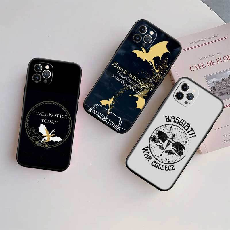Fourth wing dragons Phone Case for Redmi Note 12 12S 12C 13 13C 13R 14 14S 14R 14C 11A 13X A3 A3X A4 A5 Pro Max Plus