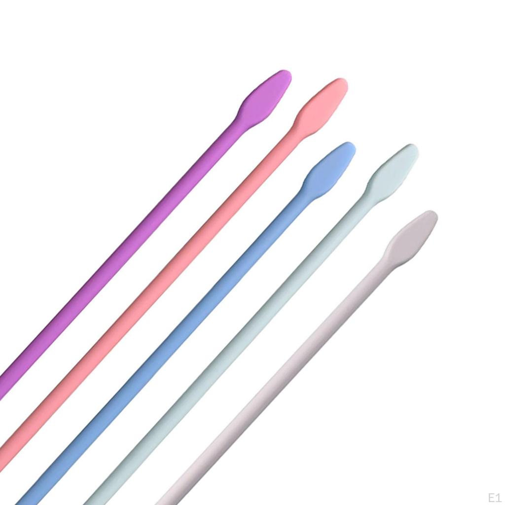 5 Pack of Silicone Tools for Epoxy and Liquid Mixing