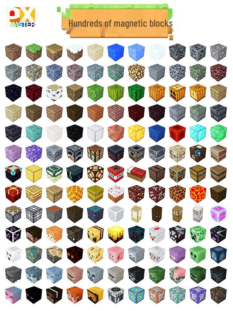 

My Mini World Magnetic Cube Puzzle Building Blocks Set