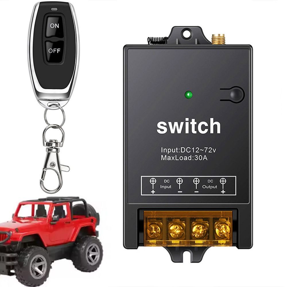 Micro Receive Wireless Controller DC 12V-72V LED Lamp Controller Smart Switch  Fans