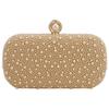 Women's Evening Handbags Pearl Beaded Clutch Purse Wedding Bridal Clutches Party Prom Lady Crossbody Shoulder Bag