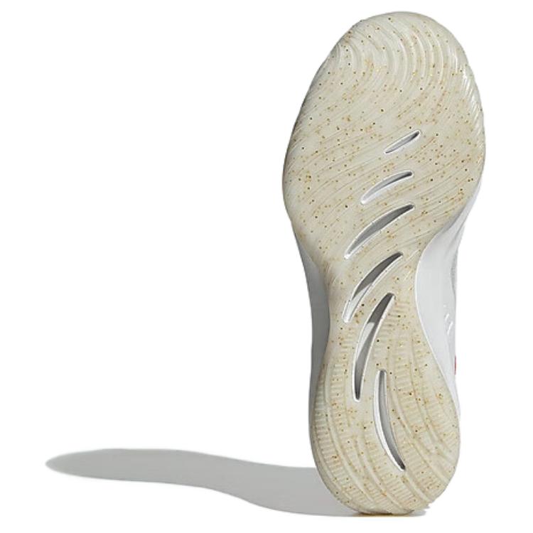 Adidas Adizero Select 2.0 Comfortable Versatile Non-Slip Durable Low-Top Basketball Shoes Unisex Sneakers Gray Red JQ2402