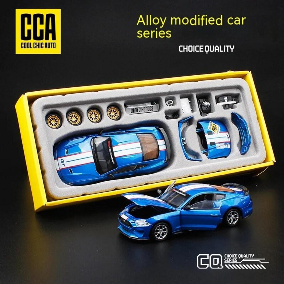 

CCA DIY 1:43 Scale Ford Mustang Diecast Car Model Kit