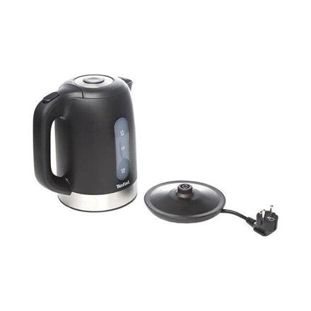 Tefal Ko330830 Electric Kettle With A Power Of 2400 W And A Capacity Of 1.7 L, Made Of Plastic, With A 360° Swivel Base, In Black.