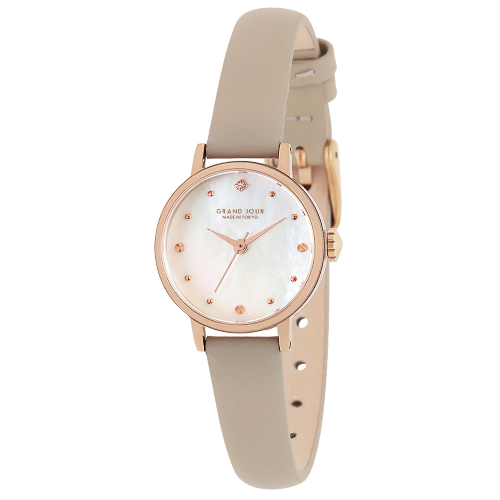 

Grandeur Watch UA08 Beige [Sunflame] MJ-GJUA08-BE Women s