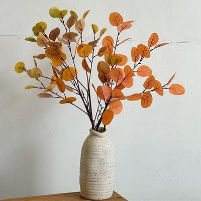 5PCS Simulated Apple Leaves Artificial Green Plant Leaves Fake Plants Wedding Props Desktop Flower Arrangement Floral Bouquet