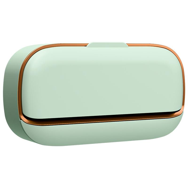 

1Pc Soap Box Wall-Mounted Light Luxury Soap Holder Punch-Free Soap Box Drain Laundry Soap Box For Easy Cleaning зелёный