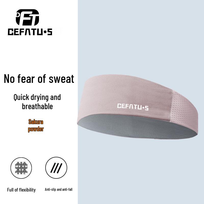 Women's Quick-Dry Breathable Sweat-Wicking Sport Headband for Running, Yoga, and Fitness