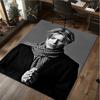 David Bowie Teppich Büro Dekorativer Teppich Für Wohnzimmer Schlafzimmer Fußmatte Bodenläufer Computerstuhl Bereichsteppich perfektes Weihnachtsgeschenk