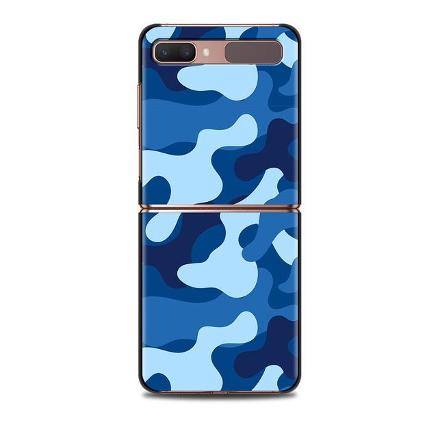 Smartphone Case For Samsung Galaxy Z Flip 3 5g Back Pc Cases Hard Capa Shell Hard Cover Fundas Camouflage Military Army