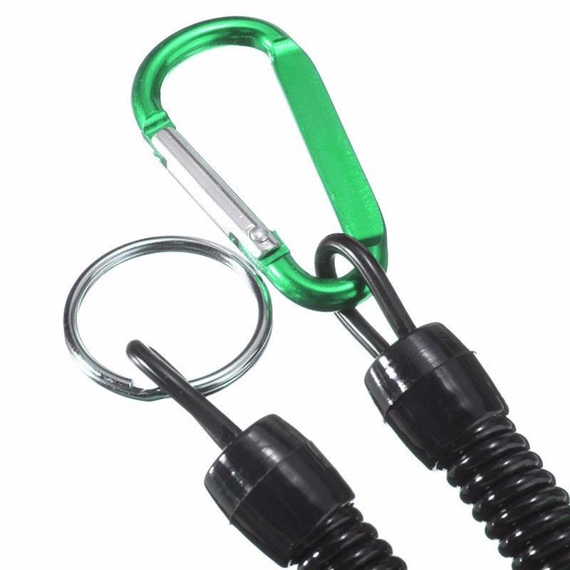 2X Retractable Rope Secure Pliers Lanyard Coiled Fishing Camping Tools