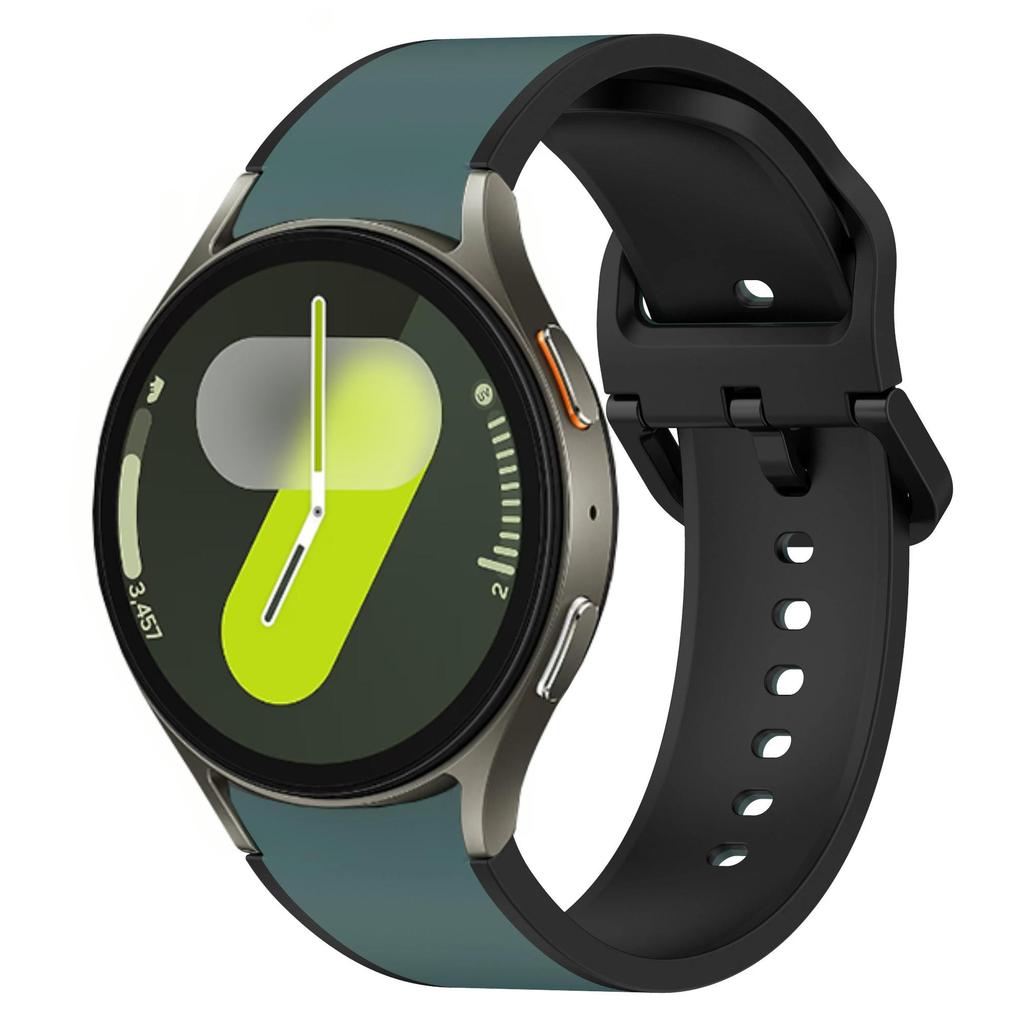 No Gap Silicone Band for Samsung Galaxy Watch 7 6 5 4 5Pro 44mm 40mm 45mm Soft Bracelet Galaxy Watch 6/4 Classic 43mm 47mm Strap