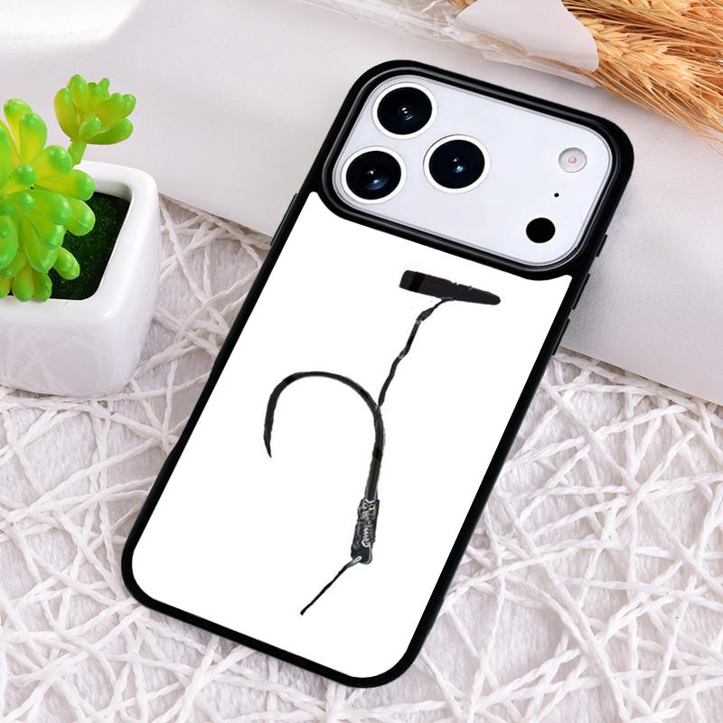 Angling Go Fishing Quotes Soft Phone Case for iPhone 17 Air 16 15 11 12 14 13 Pro Max Shockproof Cover