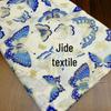 Butterfly Gold Stamped Japanese Cotton Fabric for Cheongsam and Hanfu