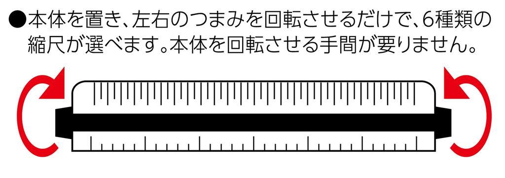 Shinwa Sokutei Triangular Rotating 74980 Scale, 15cm,