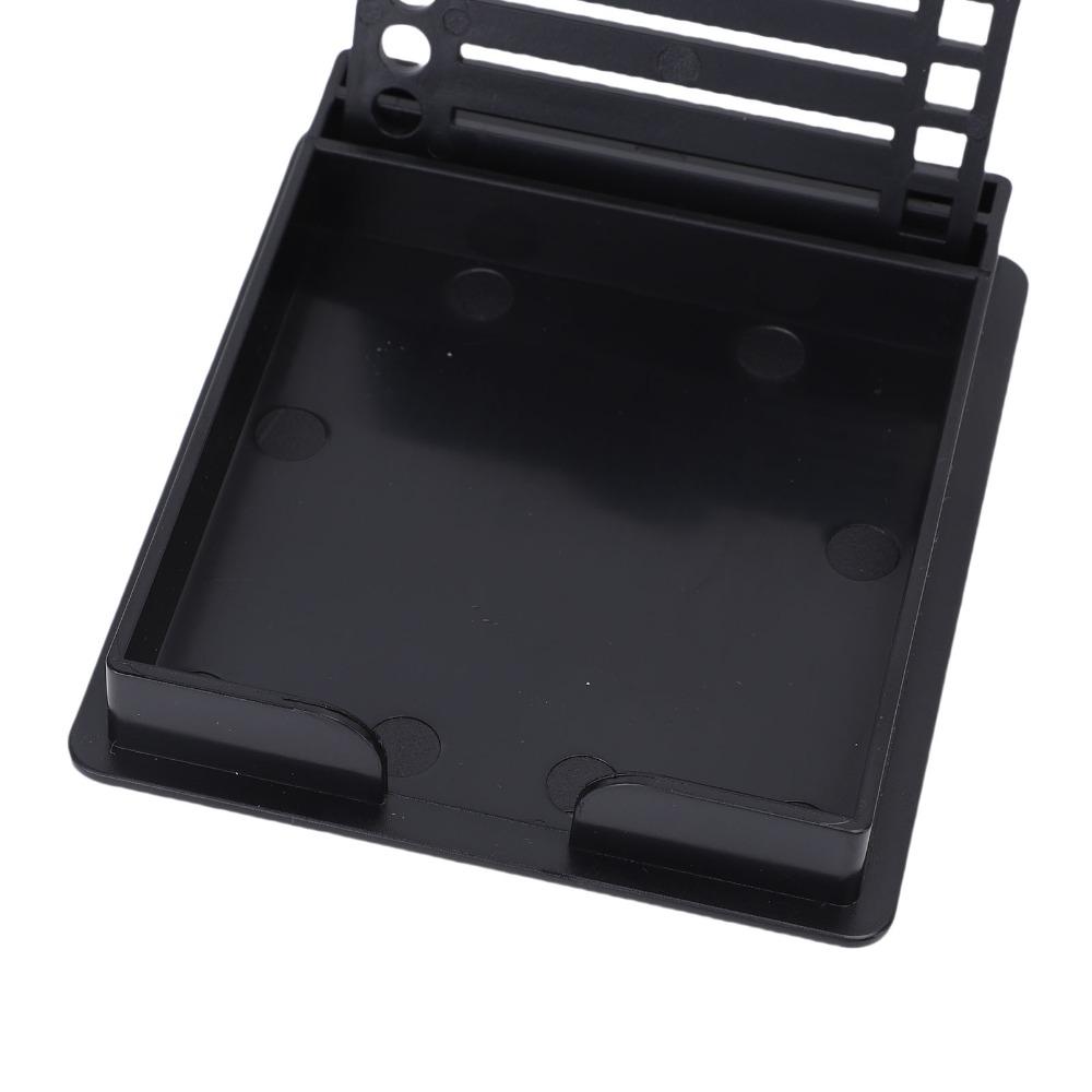 6pcs Reusable Sticky Note Stencil Storage Box Note Dispenser Sticky Note Holder  For Office Desk