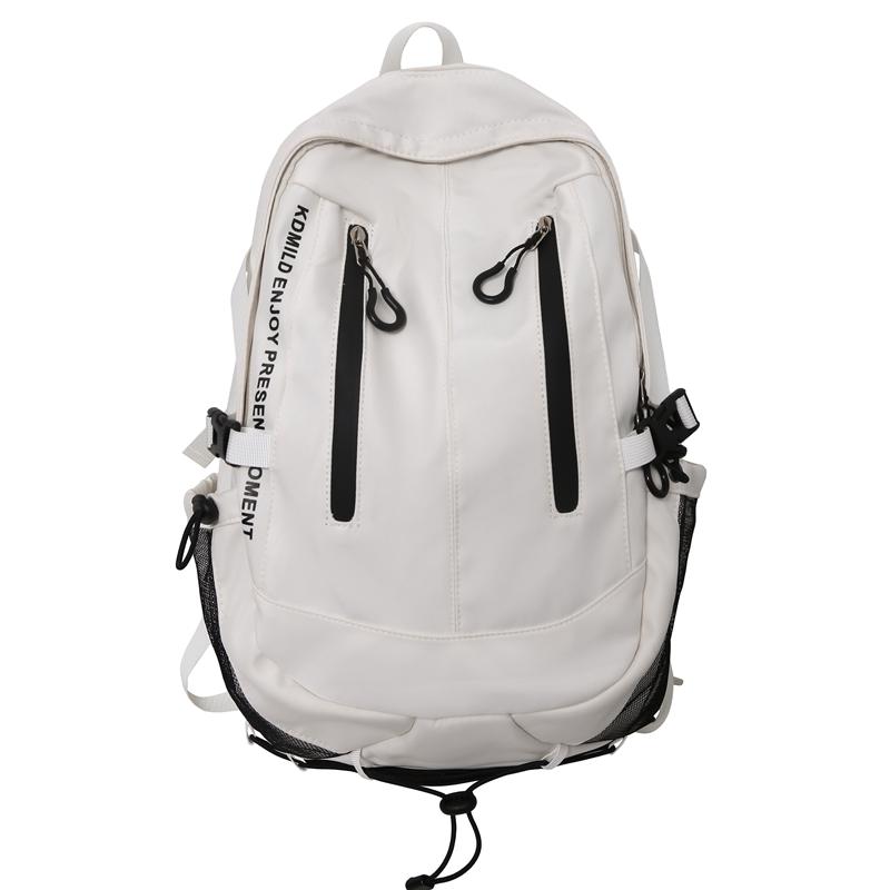 Herren Einfarbig Rucksack Mittelschüler Schultasche Damen Reise Rucksack