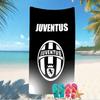 Beach Towel with Juventus FC logo Pattern - soft,absorbent,machine washable Lightweight&Modern,swimming,Travel Essentials