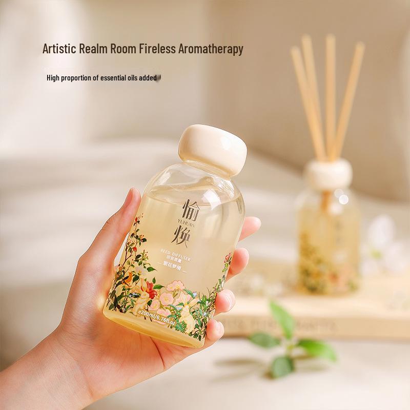 Artistic Realm Fireless Aroma Diffuser: Long-Lasting Indoor Air Freshener & Odor Remover, Perfect for Home and High-End Bathroom Décor.