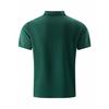 Men's Summer Polo Shirt Casual Zip Short Sleeve Polos Shirts Fashion Solid Color Loop Zipper Lapel Top