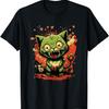 Psycho Kitty Graphic Cute Horror Cat T-Shirt