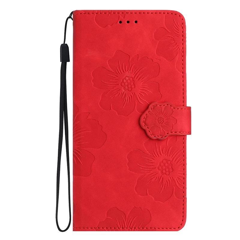 Butterflies Flowers PU Leather Case For iPhone 16 15 14 Plus 13 12 11 Pro Max X XR XS Max 10 Flip Wallet Cover Card Holder Strap