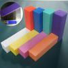 5ks Nehtové pufry Sponge Pilník pro UV gel Bílý Pilník Buffer Block Lesk Manikúra Pedikúra Broušení Nail Art Tool Krása Zdraví
