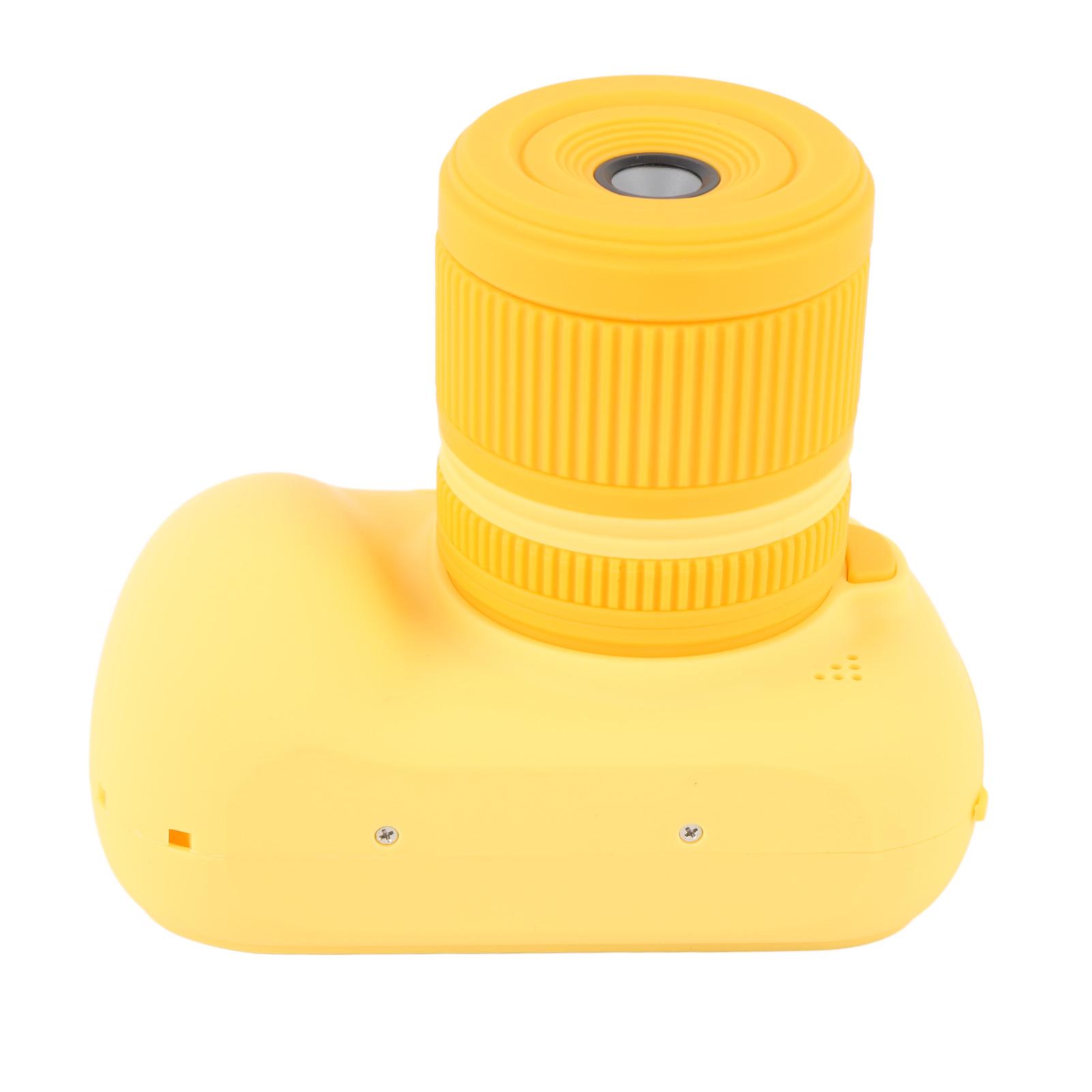 

48MP Digital Camera Front Rear Dual Lens 2.4 Inch IPS Display Autofocus Camera with Flash 32G жовтий