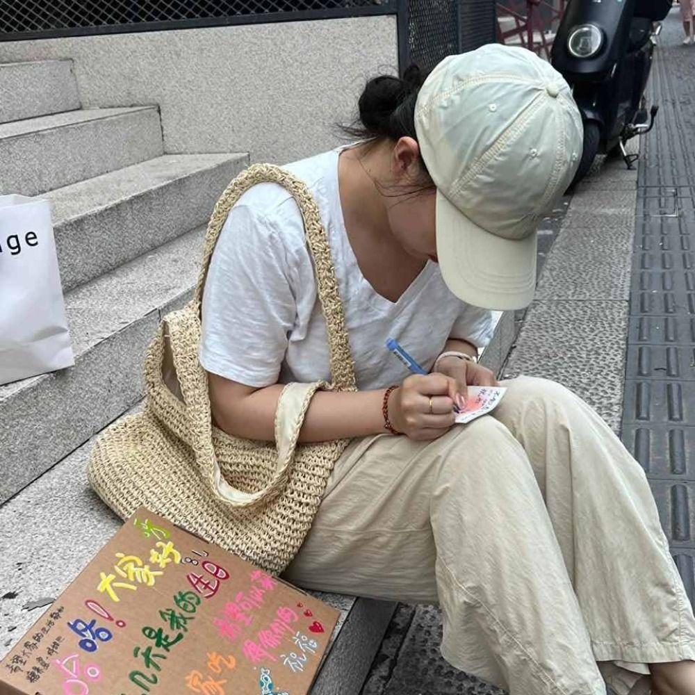 Solid Color Solid Color Sun Hat Korean Style Peaked Cap Quick-Drying Baseball Cap  Sports