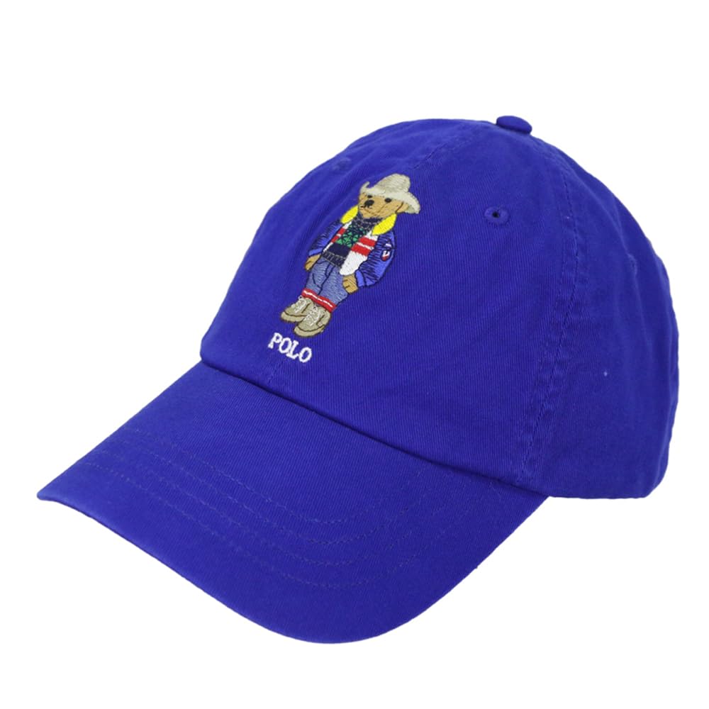 

Ralph Cap One Point Polo Bear Embroidery Hat (Polo Lauren) Men s Women s 01080163-BLUE/COWBOYHAT [Item]