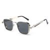 Retro Steampunk Sunglasses Men Metal Frames Spring  Punk Glasses UV400 Fashion Street Eyewear