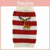 Teddy Dog Pullover With Knitted Fabric For Spring Autumn Casual Pet Wear