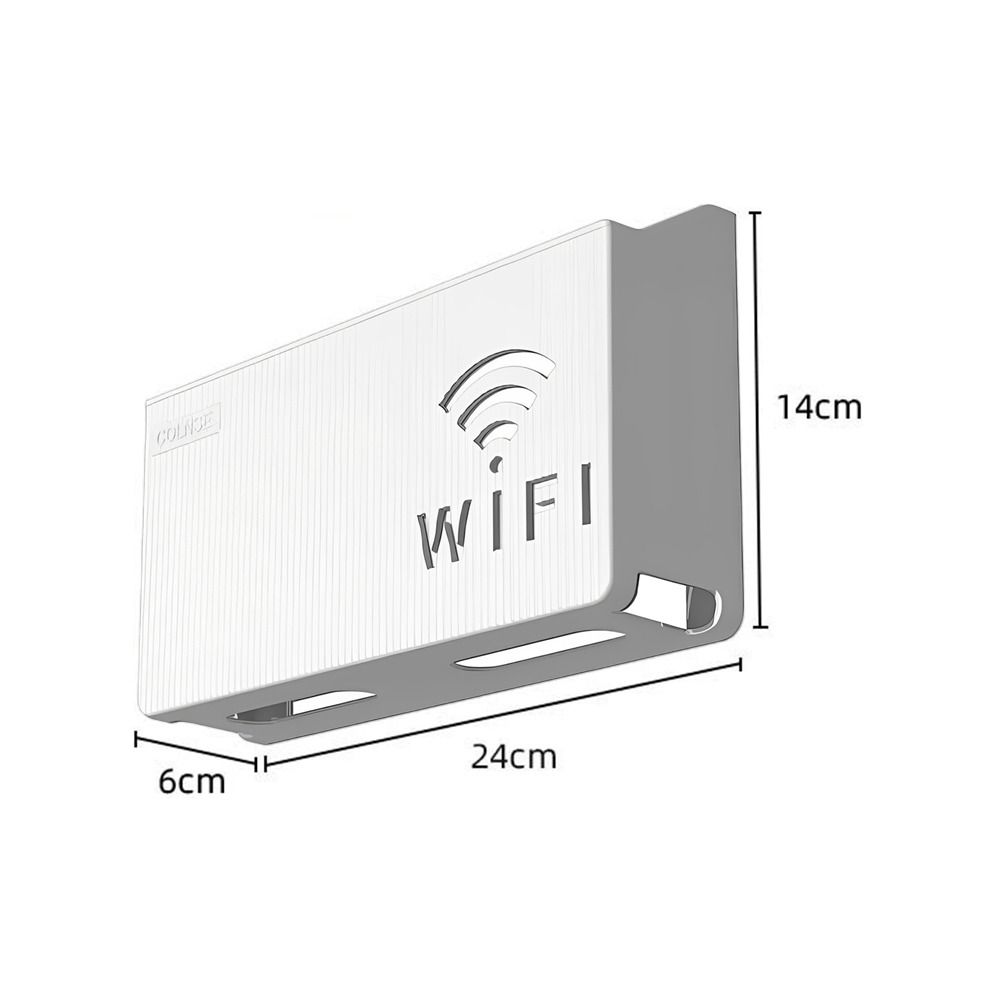 Cable Organizer TV Set-top Organizer Box Wall Mounted Wireless Wifi Router Shelf Living Room