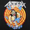 Anthrax Band Vintage 1988 Reprinted Black Unisex Cotton T-Shirt S-2XL Unisex T-Shirt