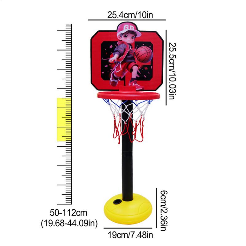 Portable Basketball Hoop Stand Room Basketball Playing Hoop Stand Fun Indoor Ball Mounting Board For Playground Bedroom Balcony