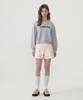 COVERNAT WOMAN Rope Cooper Logo Sweatshirt Melange Gray