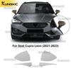 For Seat Cupra Leon 2021 2022 2023 Headlight Rearview B Pillars Paint Protection Film Anti-scratch Protective Transparent PPF