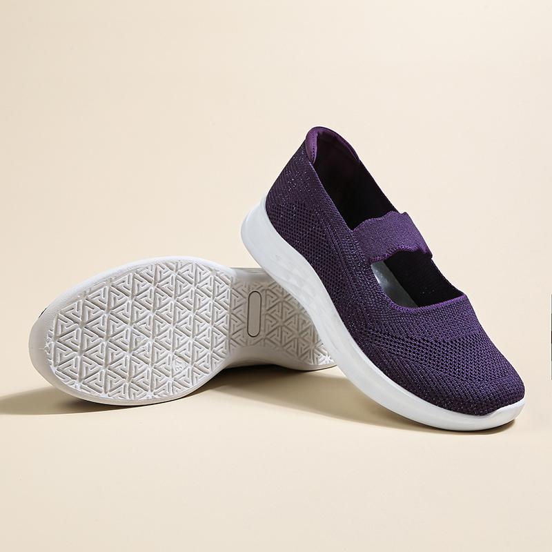 New 2025 Women's Casual Soft Sole Breathable Shoes Woman Summer Sneakers Walking Lightweight Maternity Shoes Size 41
