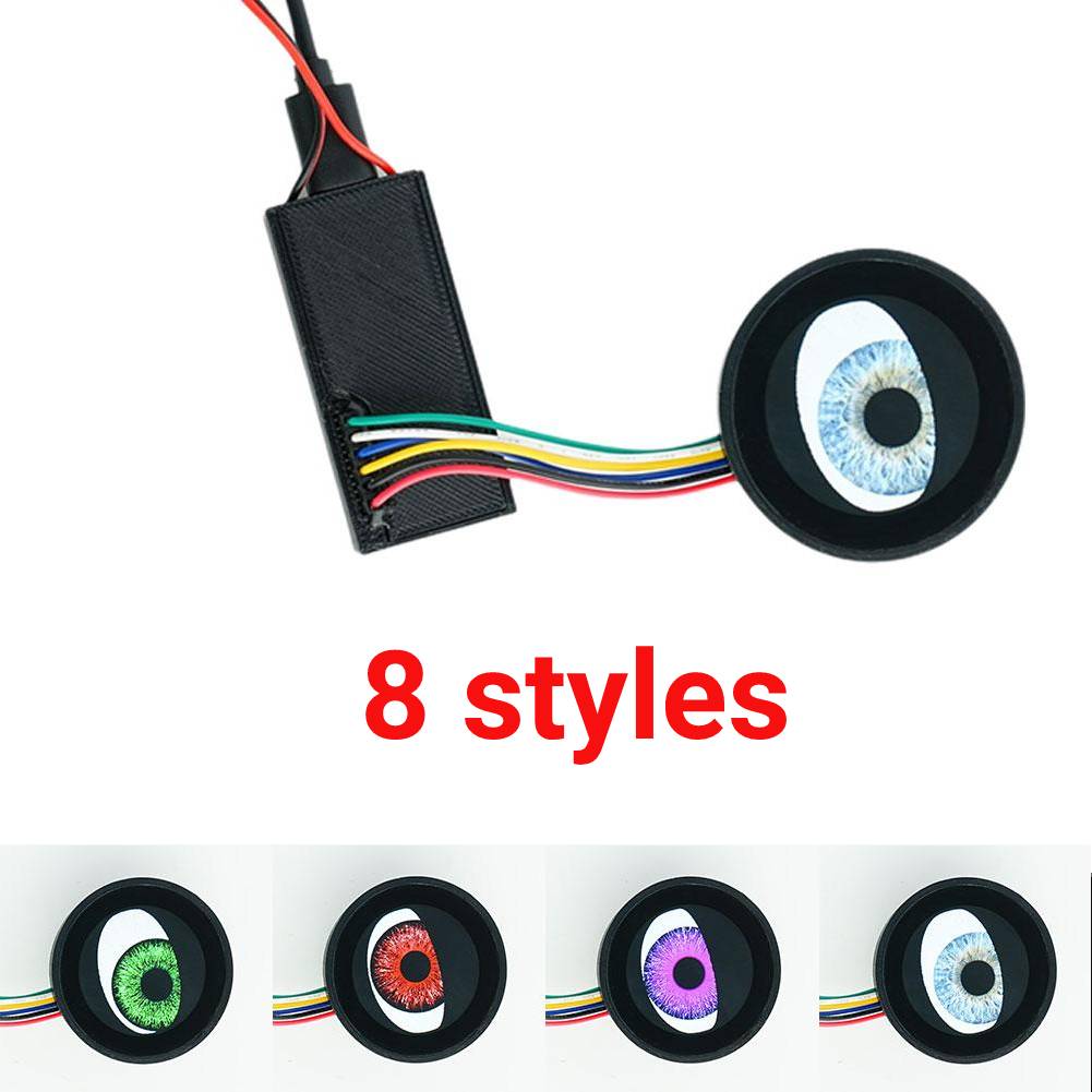 1pcs Car LED Devil Eyes Demon Lenses 12V For Car WIFI Control Eyes Retrofit Kits Fitting Car Light Accessories