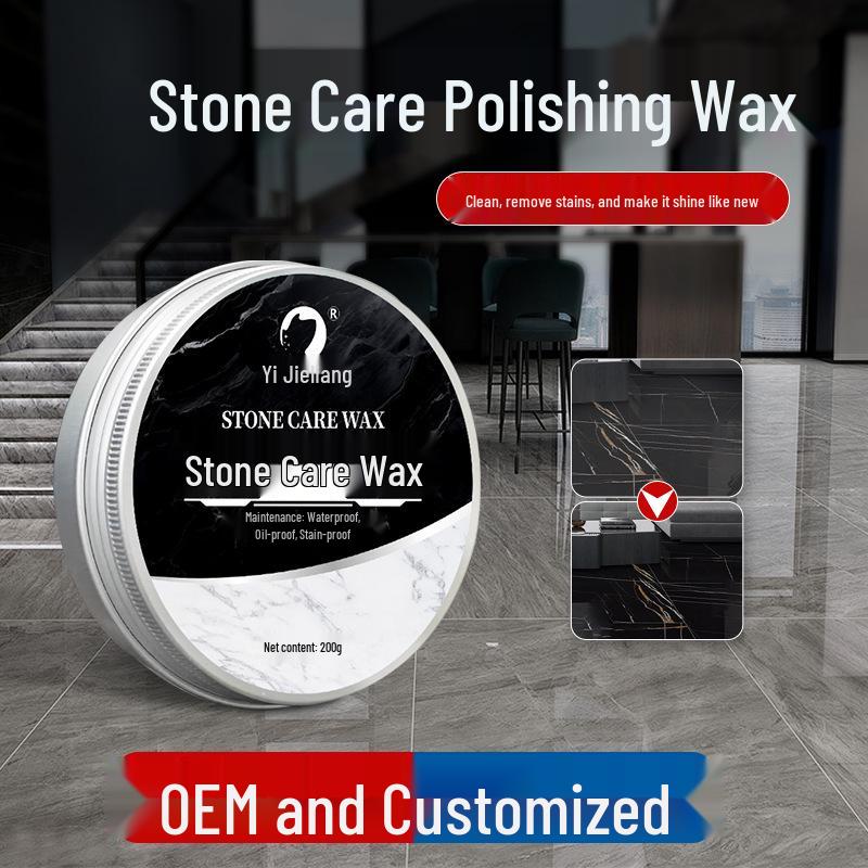Stone Care Wax for Marble and Quartz Floor Polishing and Maintenance