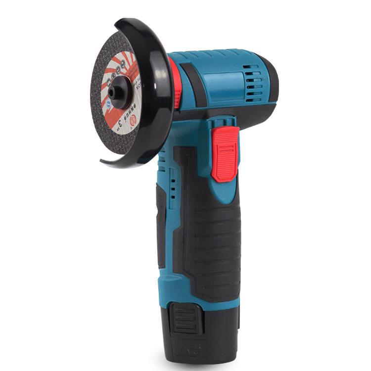 12V Lithium Battery Multi-Function Mini Angle Grinder: High-Speed, Silent Polishing, Sanding, and Cutting Tool
