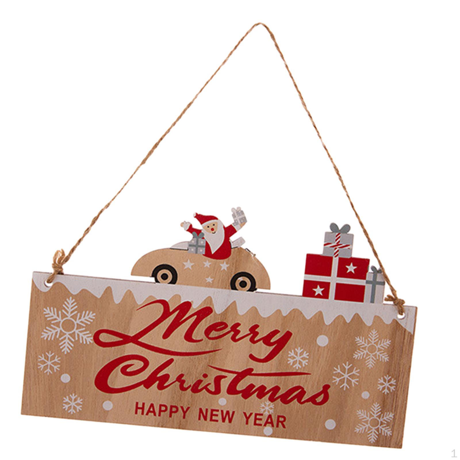 

Christmas Door Sign, Decoration, Wall Plaque