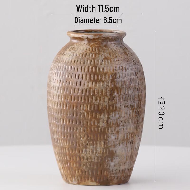 Shangqicha Wabi-Sabi Style Ceramic Vase