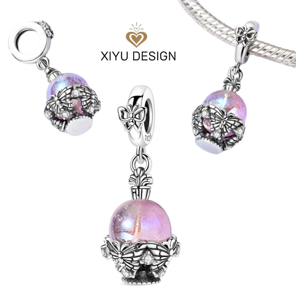 Splittable Mother Daughter Dangle Charm Bead Component Bead Components Compatible With Authentic Original Bracelet High Quality Fine Jewelry Designed