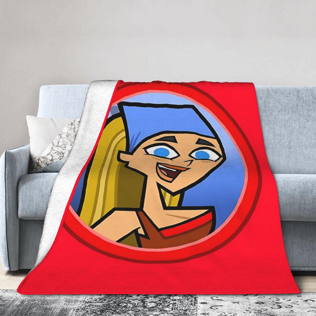 Totals Dramas Island Icon - Lindsay Blanket Fleece Decoration Portable Warm Throw Blankets for Home Couch Bedspread