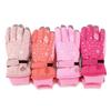 1Pair Kids Girls Winter Thicken Warm Gloves Windproof Waterproof Outdoor Skiing Cycling Sports Mittens