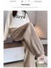 Velvet Thickened Lambswool Cuffed Sweatpants - Warm, Loose, Casual Sports Pants for Autumn & Winter